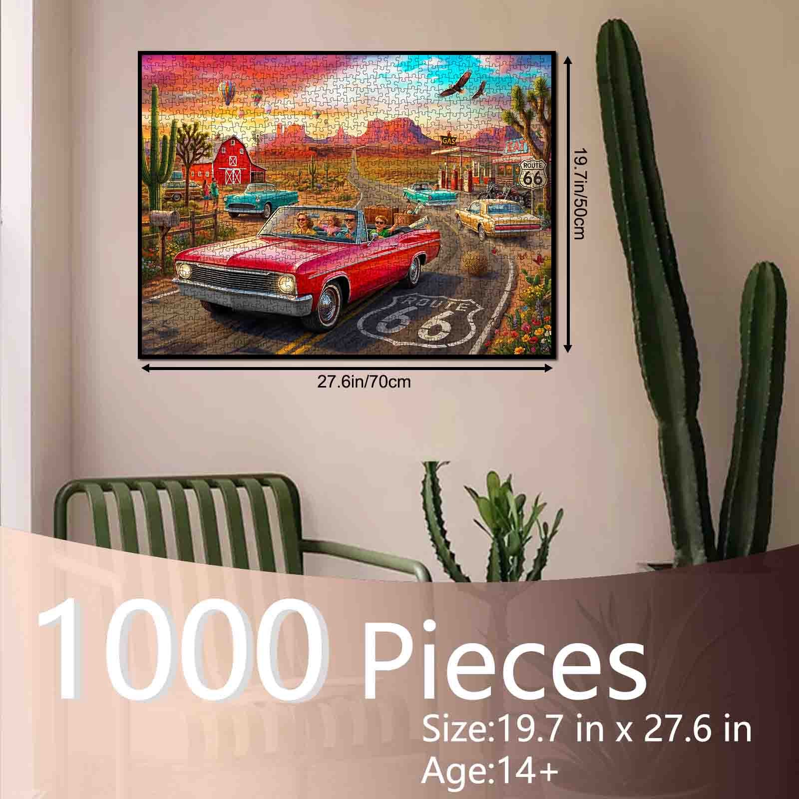 Route 66 Road Trip Jigsaw Puzzle