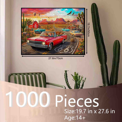 Route 66 Road Trip Jigsaw Puzzle