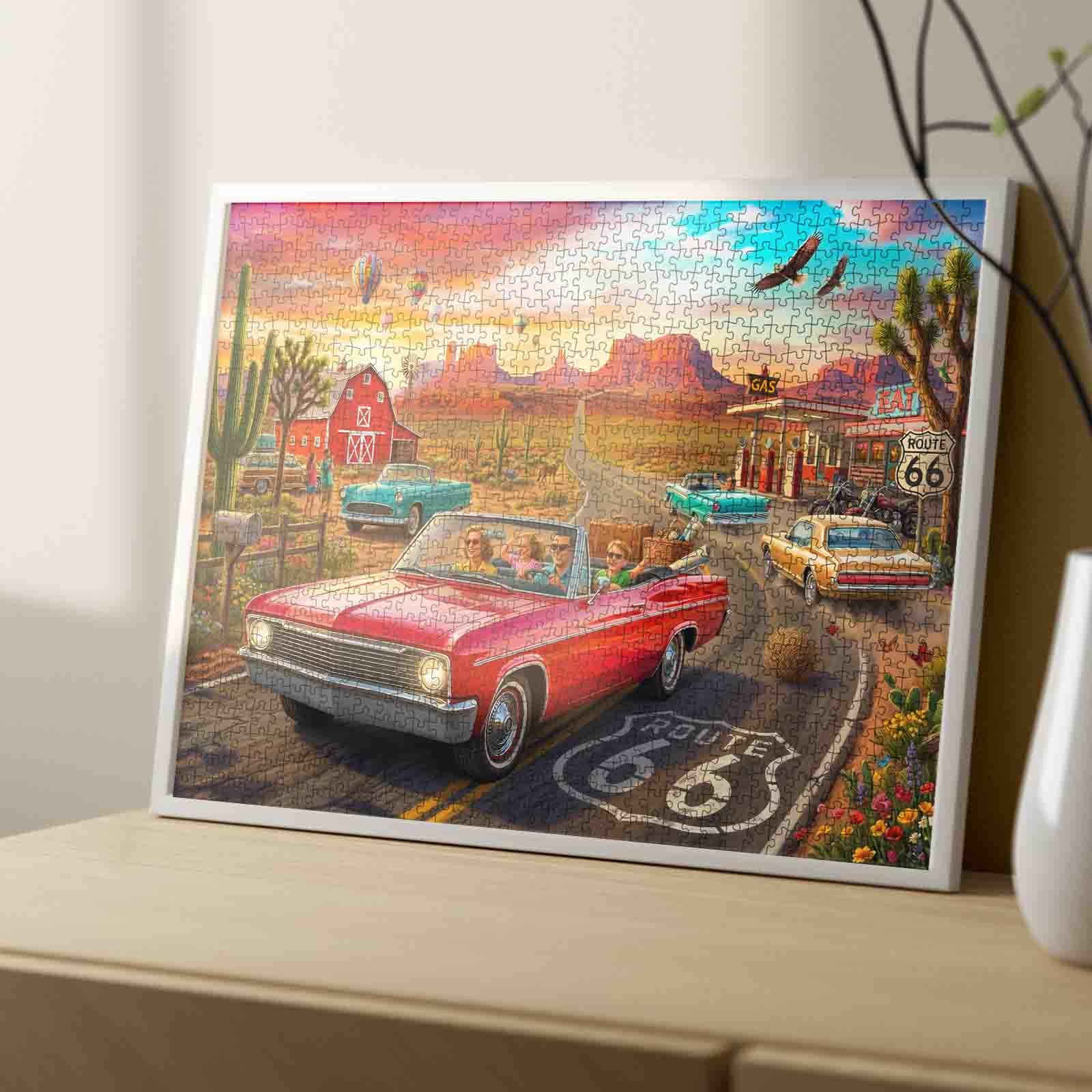 Route 66 Road Trip Jigsaw Puzzle