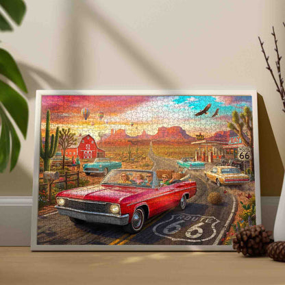 Route 66 Road Trip Jigsaw Puzzle