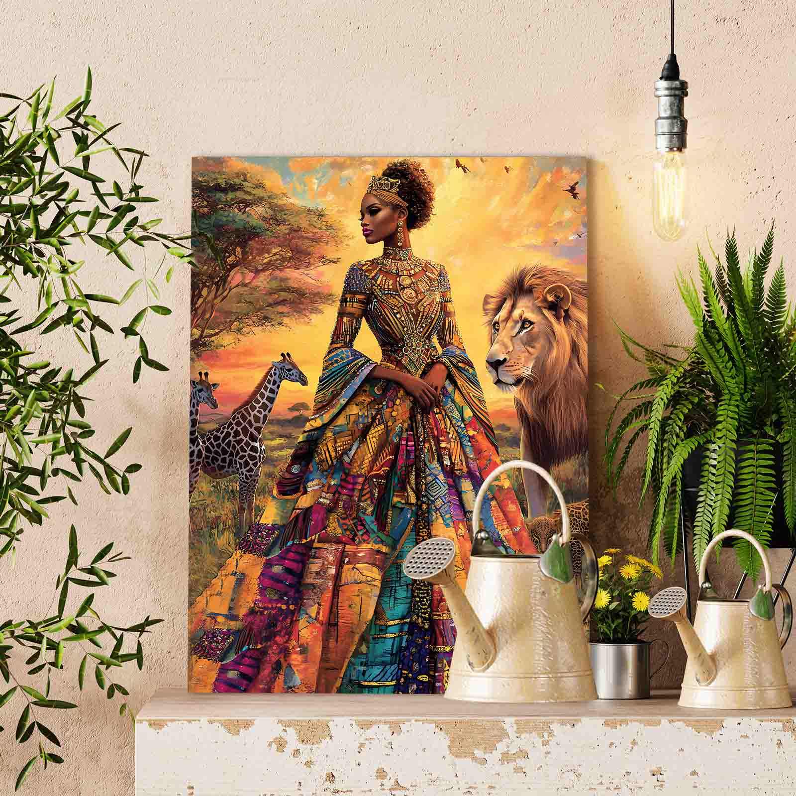 Royal Guardian of Savannah Paint by Numbers