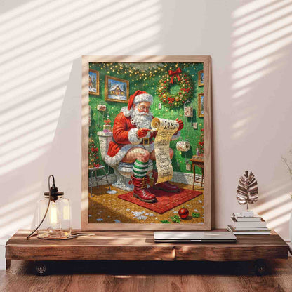 Santa’s Christmas Checklist Jigsaw Puzzle