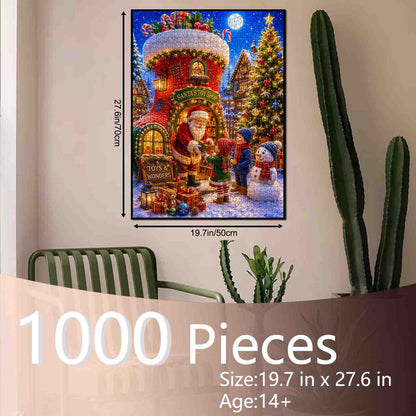 Santa's Magical Toy Shop Jigsaw Puzzle