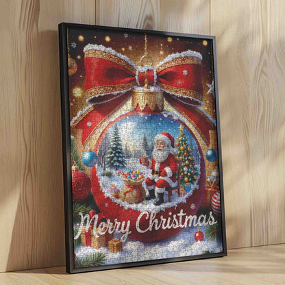 Santa’s Ornament Wonderland Jigsaw Puzzle