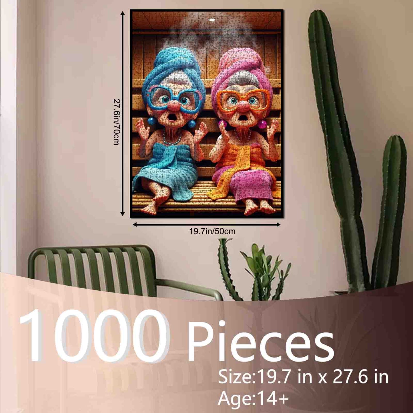 Sauna Surprise Jigsaw Puzzle
