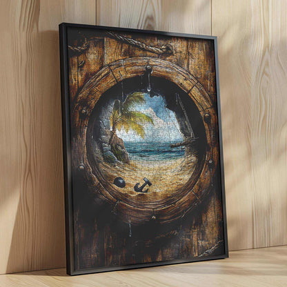 Seaside Escape View Jigsaw Puzzle