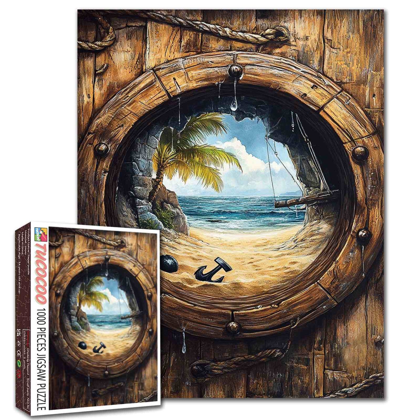 Seaside Escape View Jigsaw Puzzle