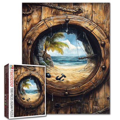 Seaside Escape View Jigsaw Puzzle