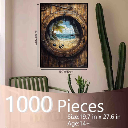 Seaside Escape View Jigsaw Puzzle