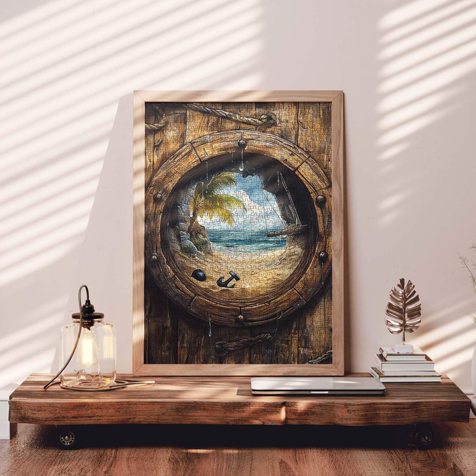 Seaside Escape View Jigsaw Puzzle