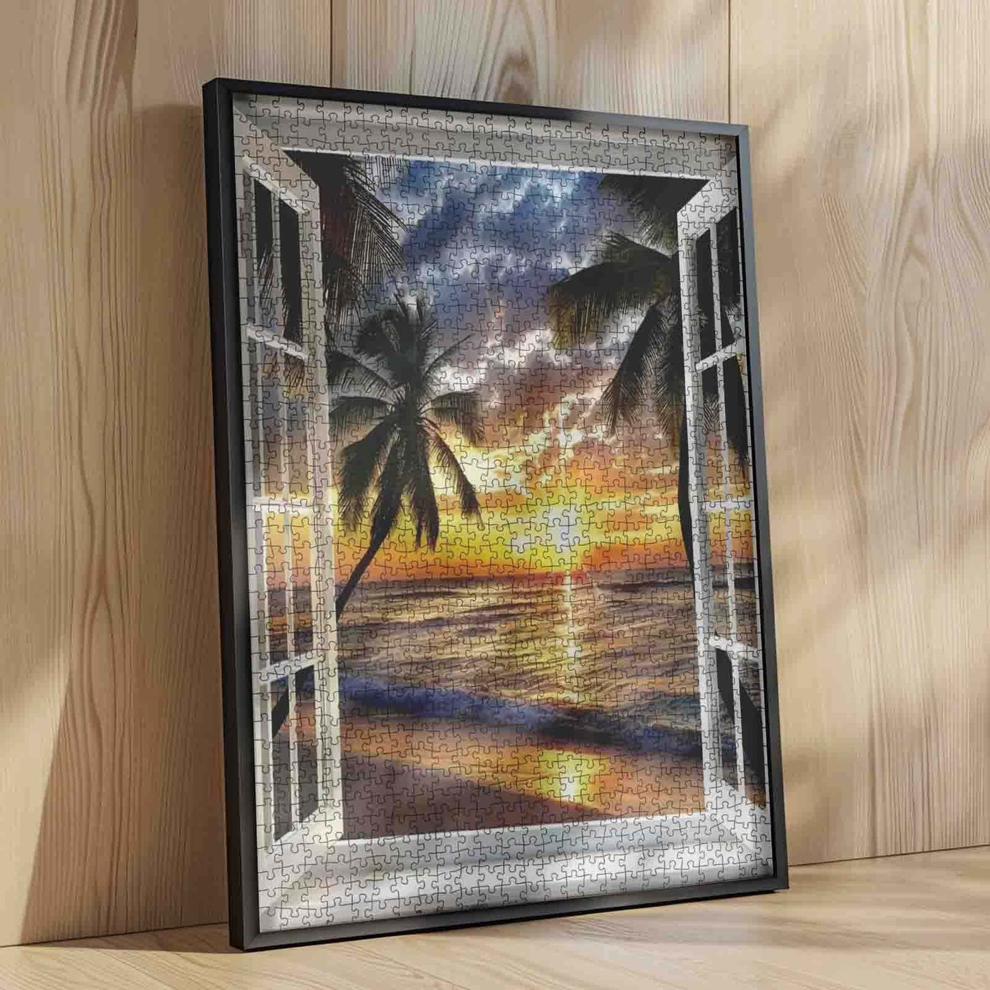 Serene Garden View Jigsaw Puzzle