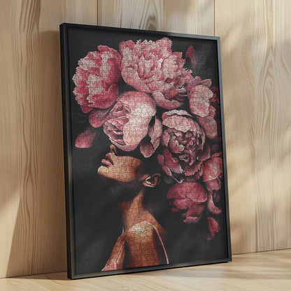 Peony Goddess Jigsaw Puzzle