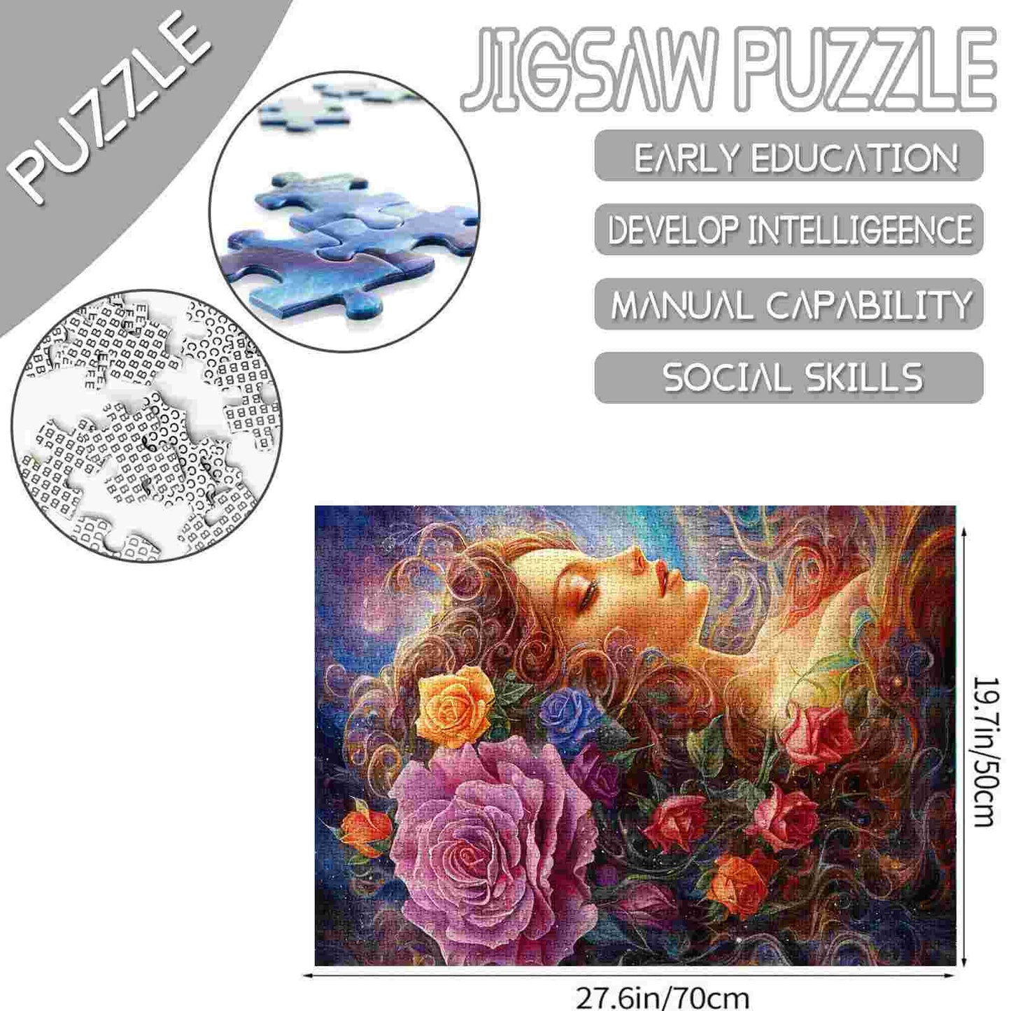 Rose Enchantress Jigsaw Puzzles