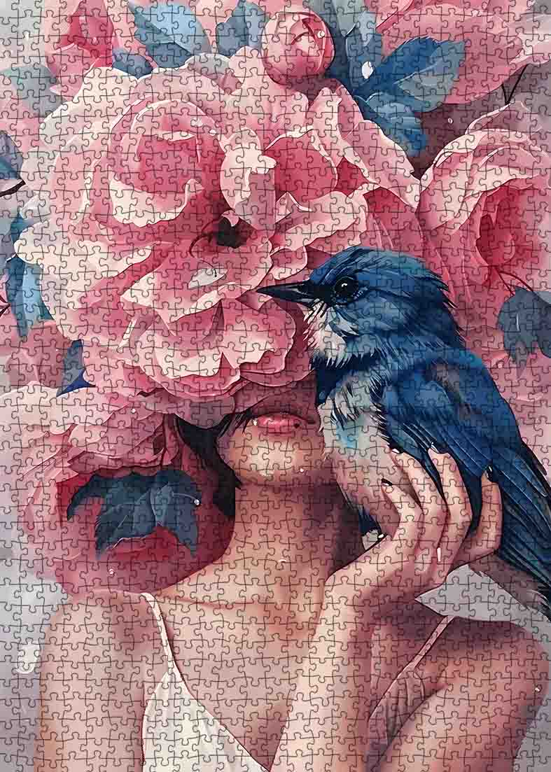 Bluebird Whisper Jigsaw Puzzles