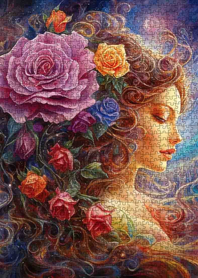 Rose Enchantress Jigsaw Puzzles