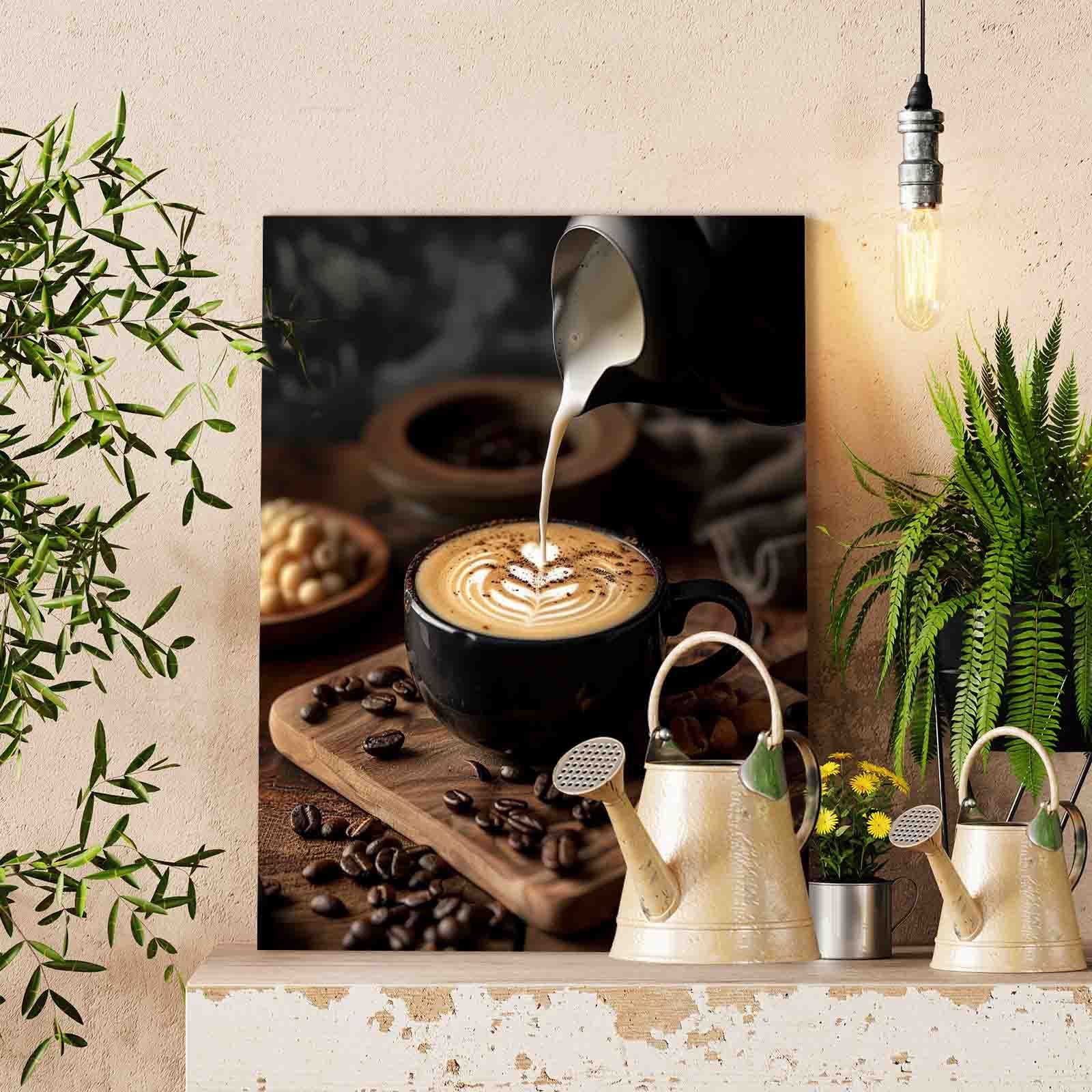 Steaming Coffee Moment Paint by Numbers