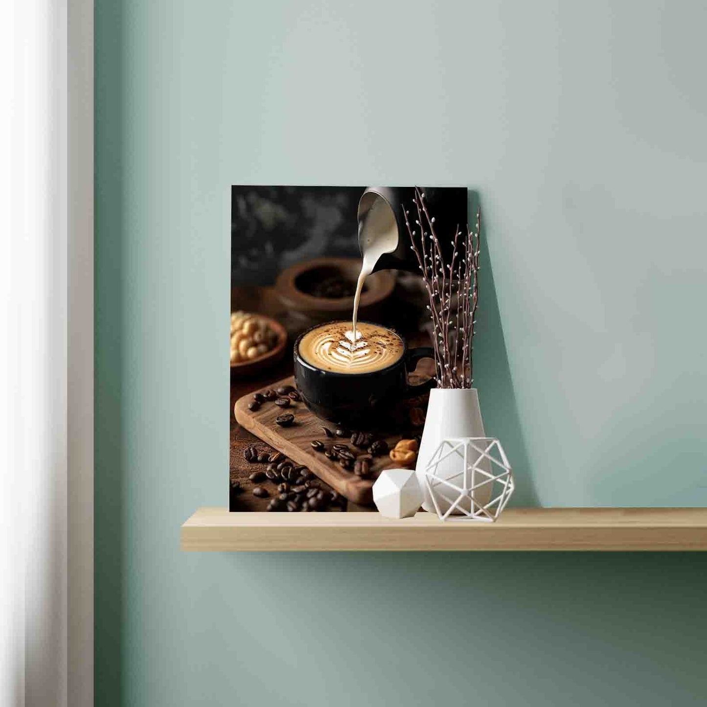 Steaming Coffee Moment Paint by Numbers