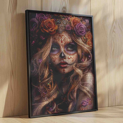 Sugar Skull Beauty Jigsaw Puzzle