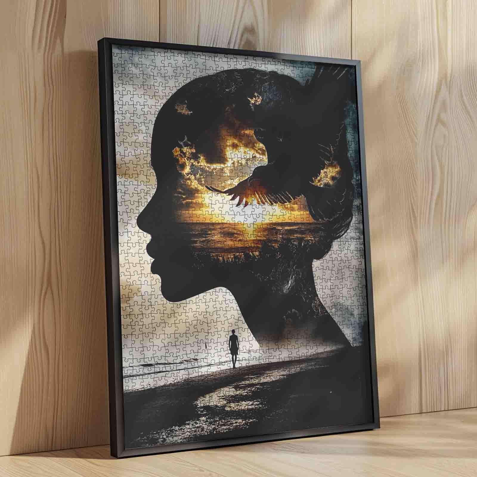 Sunset Mindscape Vision Jigsaw Puzzle