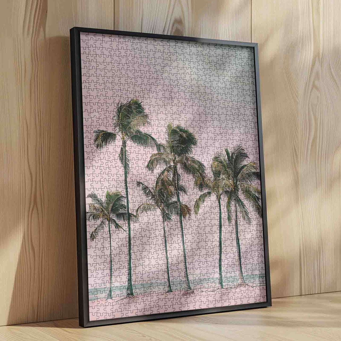 Sunset Palm Coast Jigsaw Puzzle