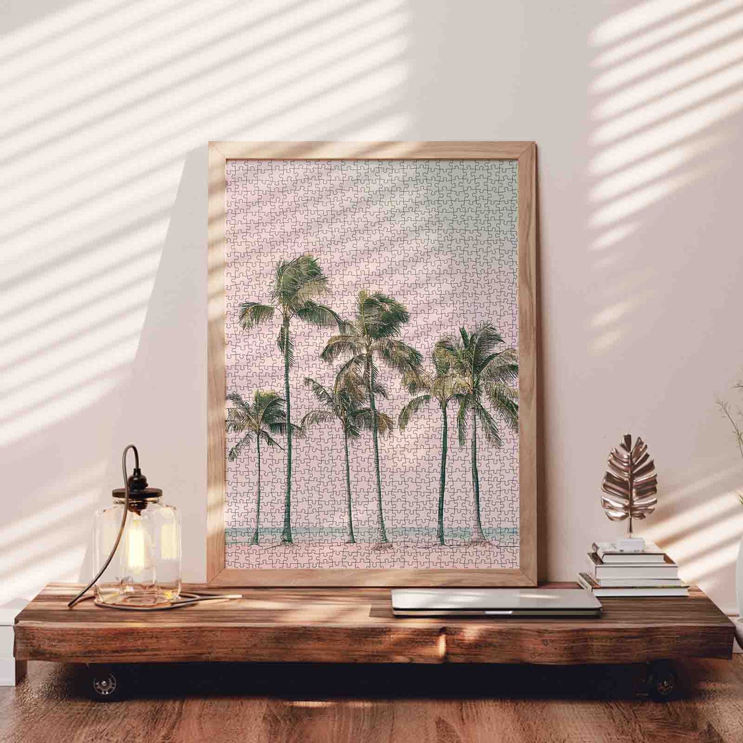 Sunset Palm Coast Jigsaw Puzzle