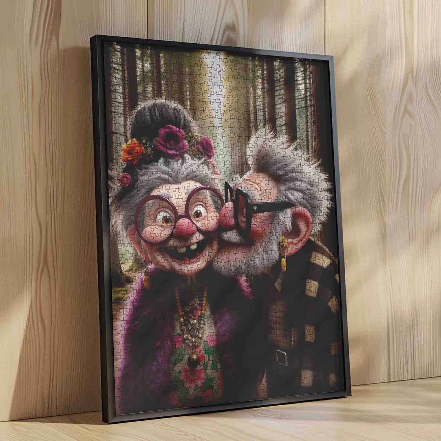 Sweet Forest Kiss Jigsaw Puzzle