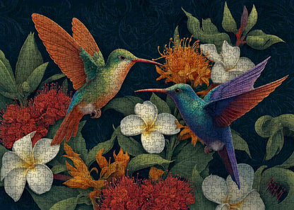 Tropical Hummingbirds Jigsaw Puzzle
