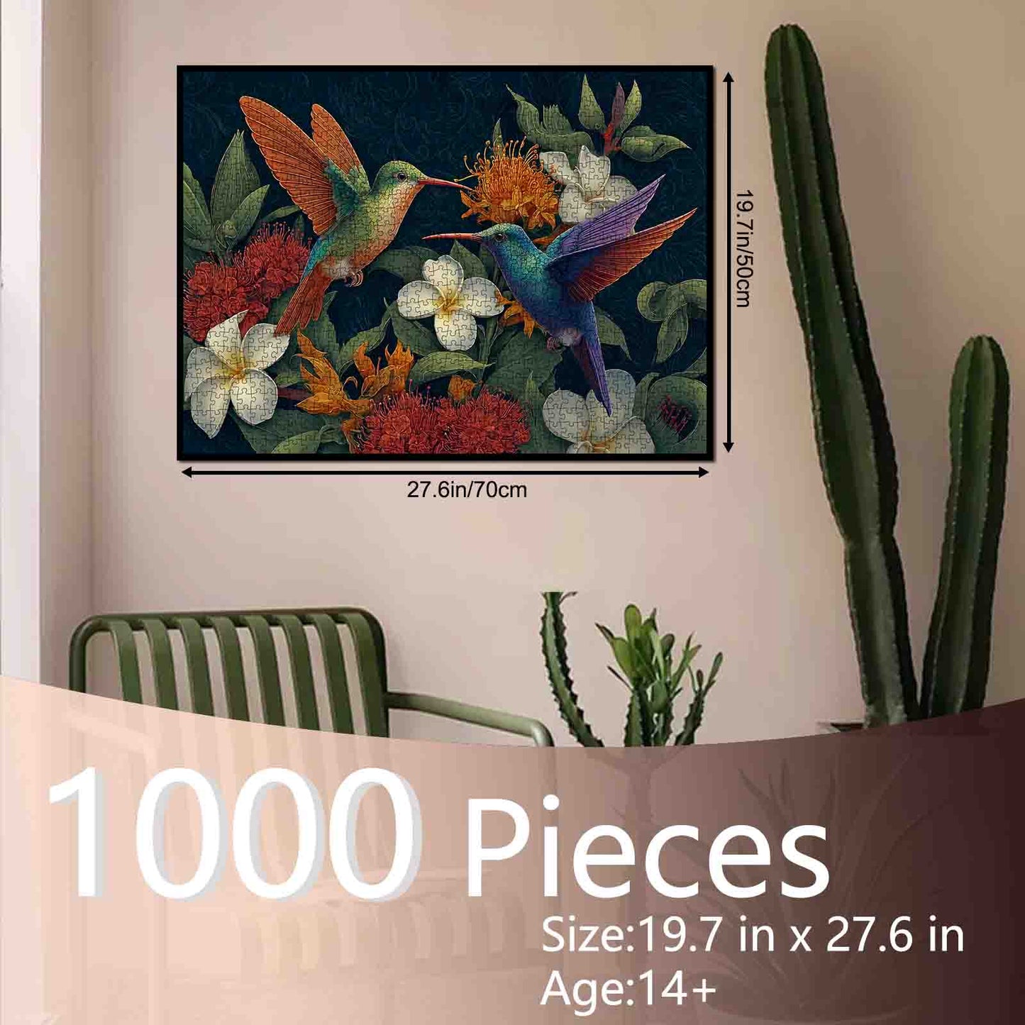 Tropical Hummingbirds Jigsaw Puzzle