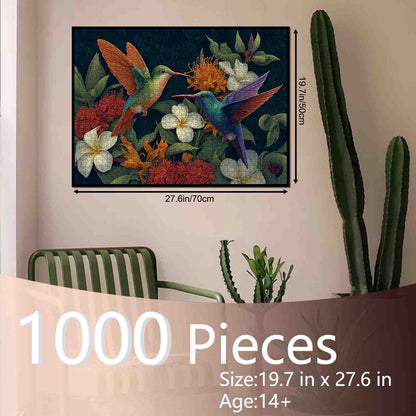 Tropical Hummingbirds Jigsaw Puzzle