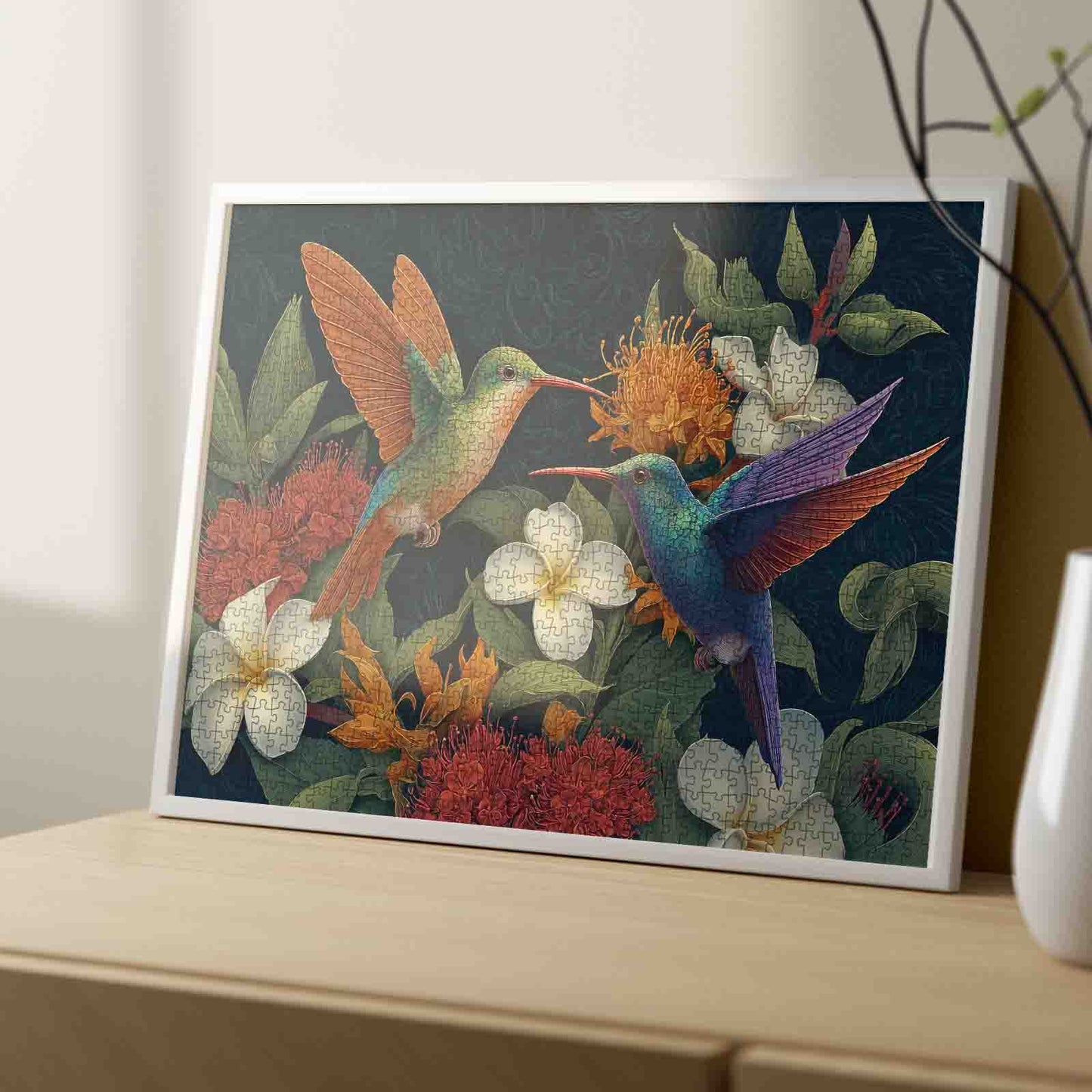 Tropical Hummingbirds Jigsaw Puzzle