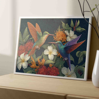 Tropical Hummingbirds Jigsaw Puzzle