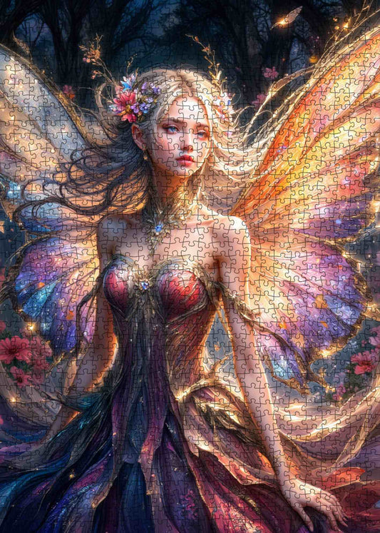 Twilight Fairy Glow Jigsaw Puzzle