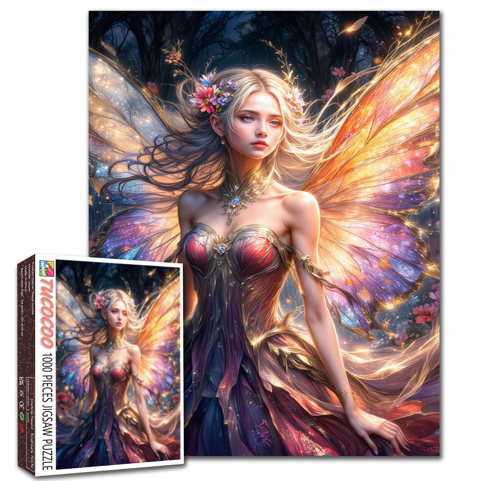 Twilight Fairy Glow Jigsaw Puzzle