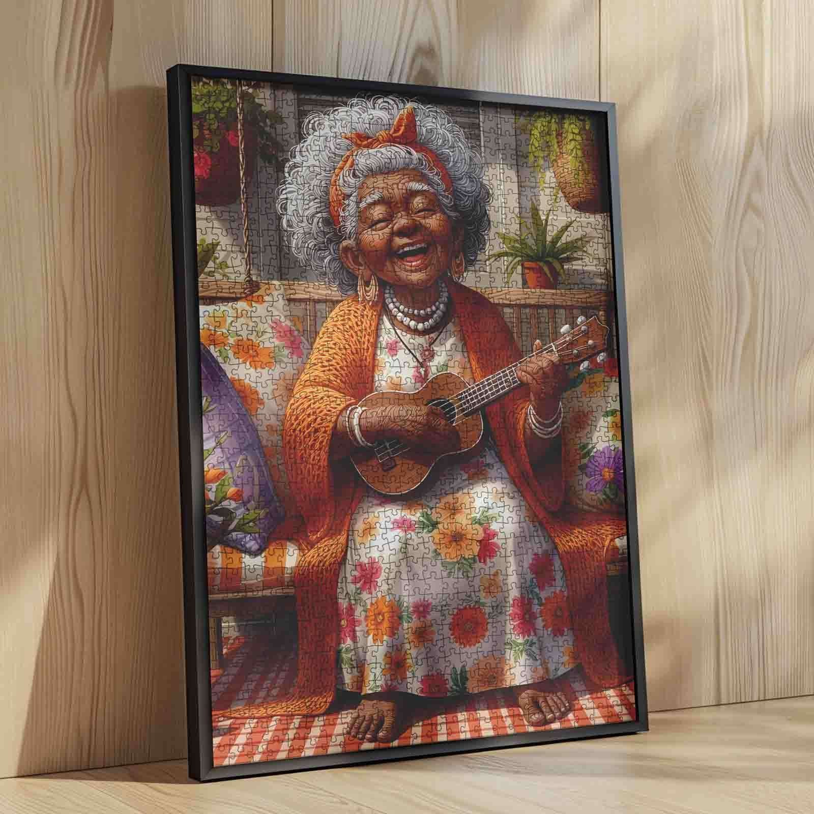 Ukulele Serenade Jigsaw Puzzle