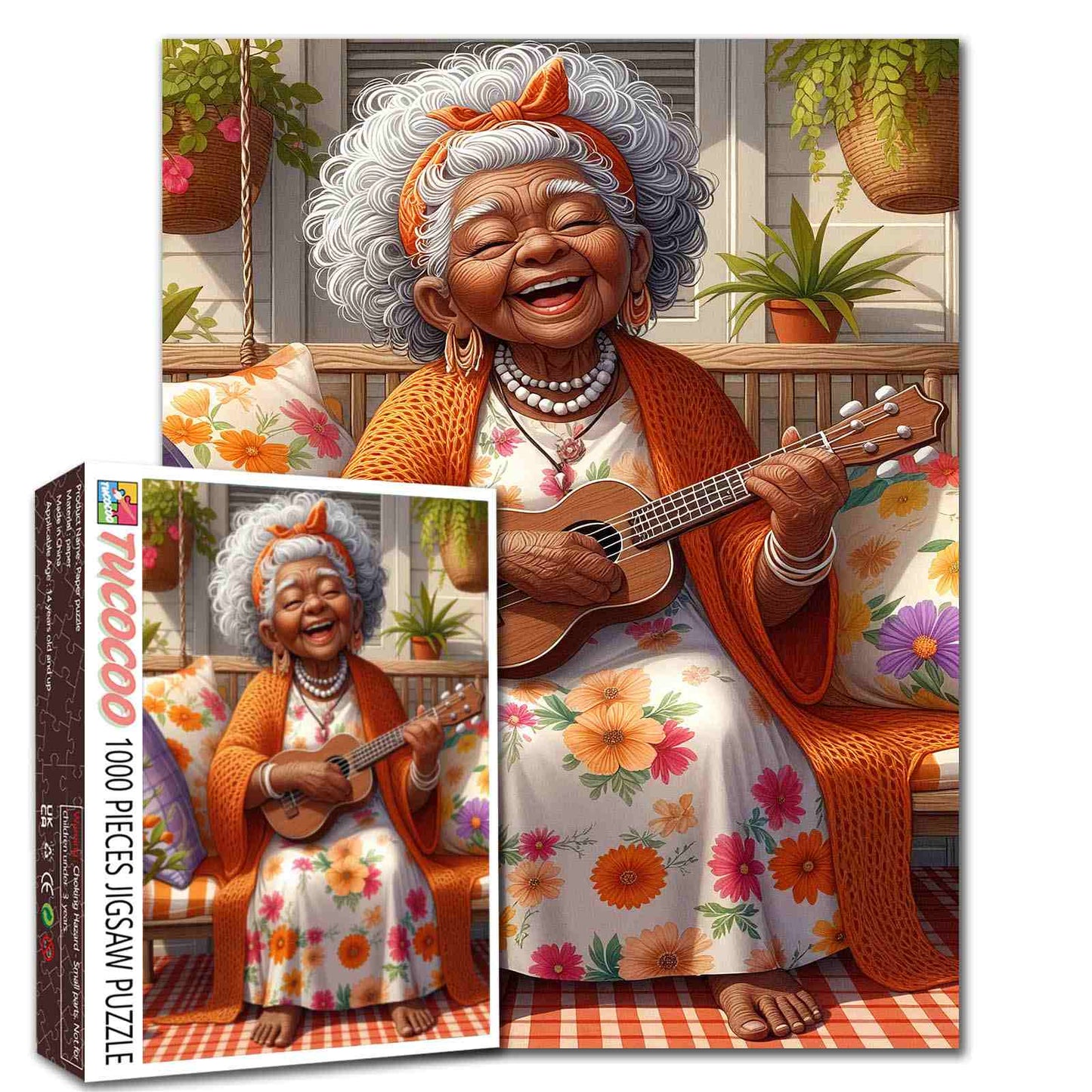 Ukulele Serenade Jigsaw Puzzle
