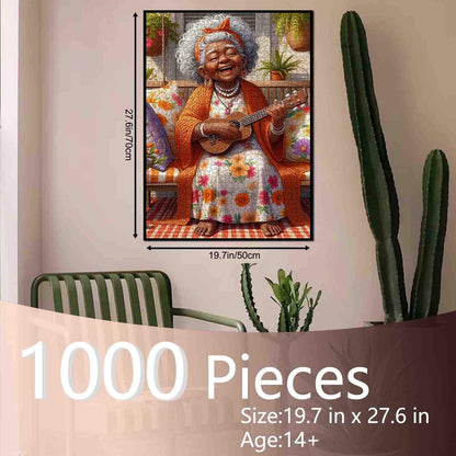 Ukulele Serenade Jigsaw Puzzle