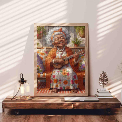 Ukulele Serenade Jigsaw Puzzle