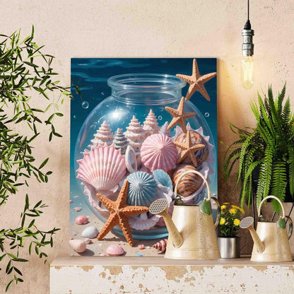 Undersea Shell Collection Paint by Numbers
