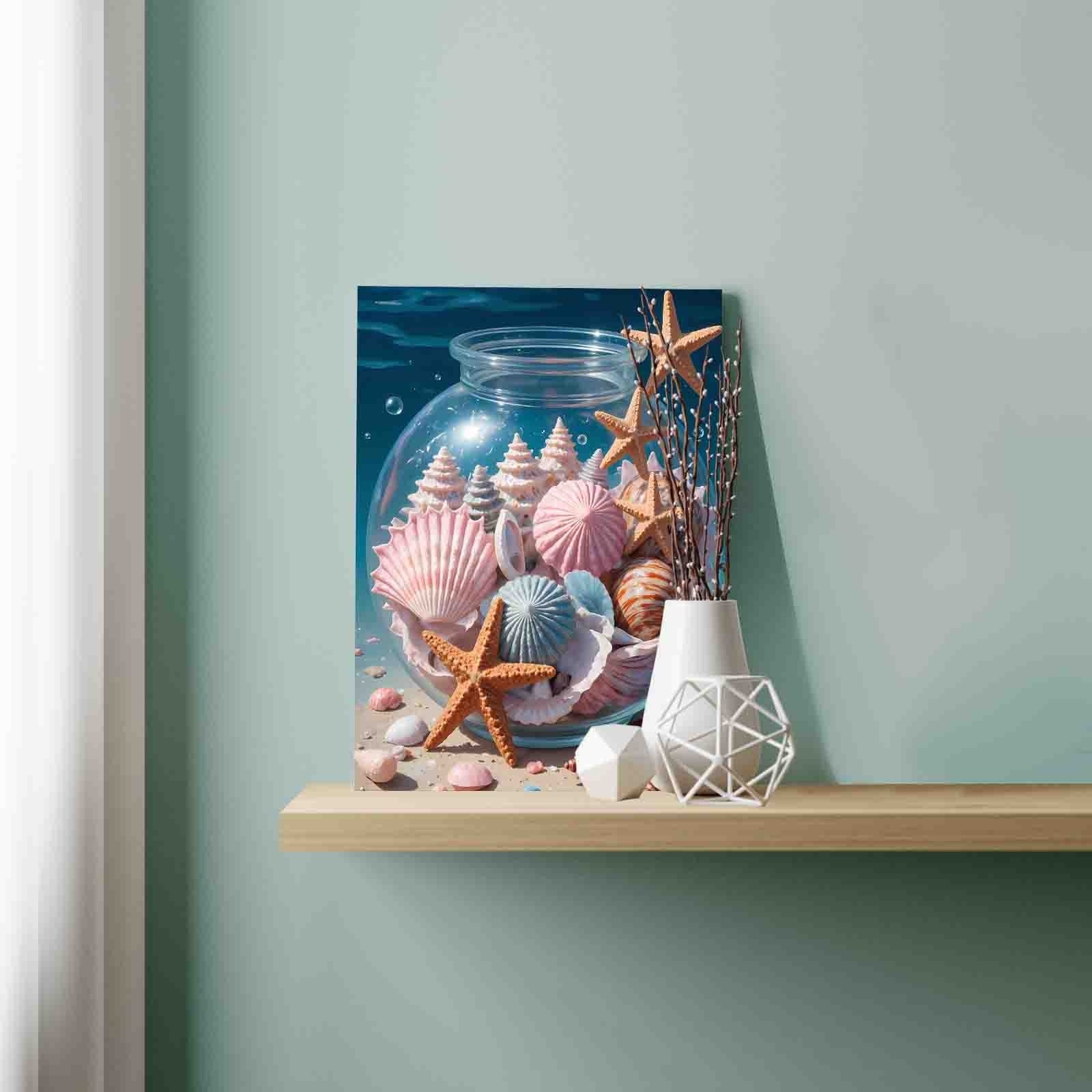 Undersea Shell Collection Paint by Numbers