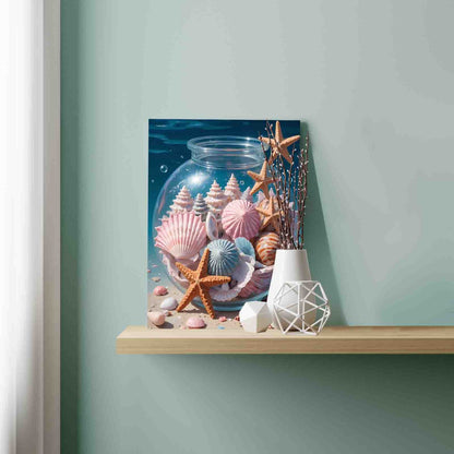 Undersea Shell Collection Paint by Numbers
