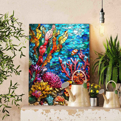 Underwater Coral Reef Paint by Numbers