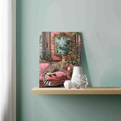 Velvet Throne Cheetah Paint by Numbers