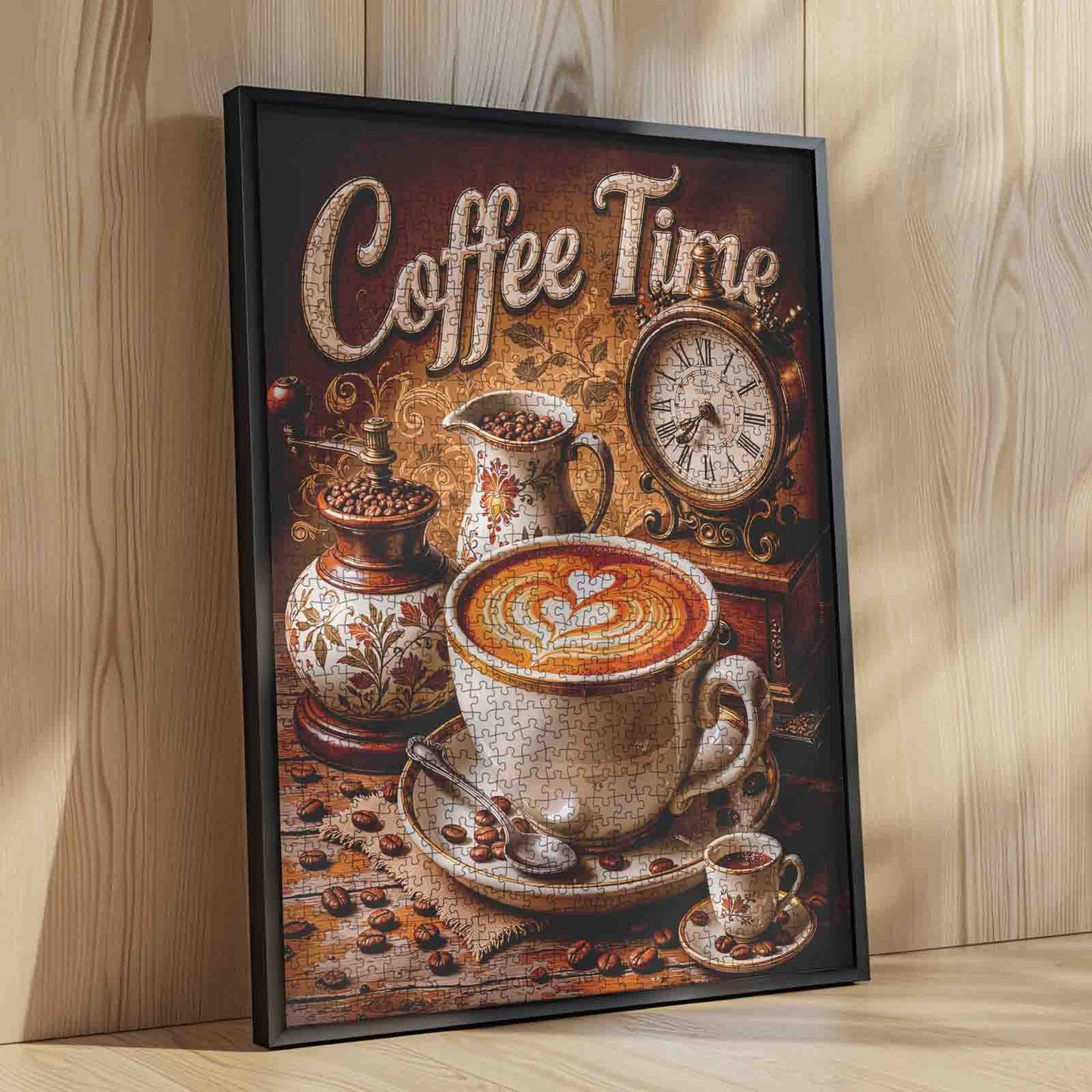 Vintage Coffee Time Jigsaw Puzzle