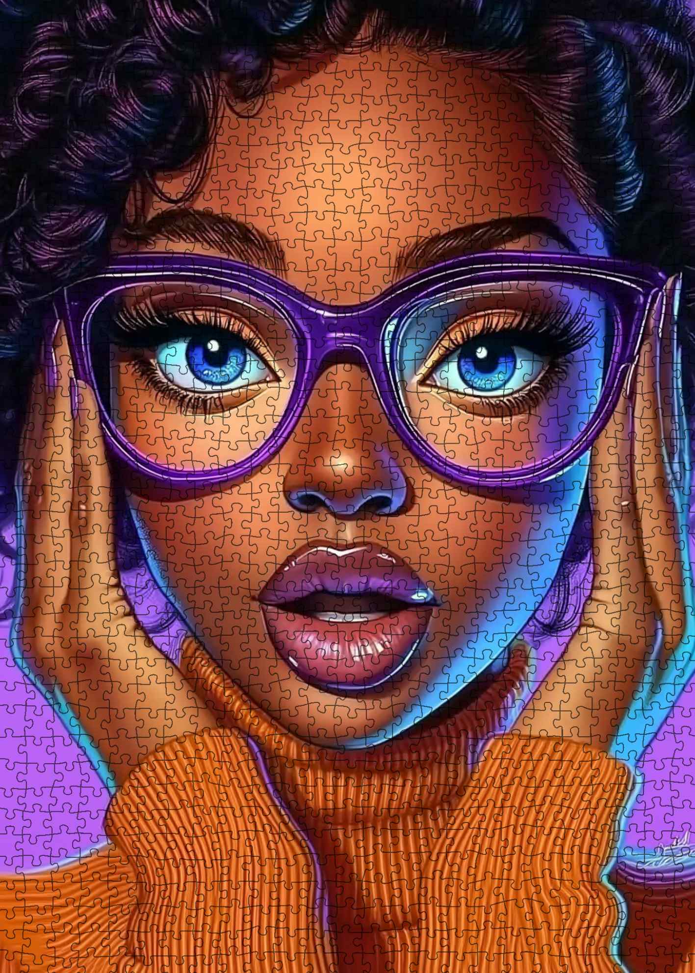 Vivid Glance Beauty Jigsaw Puzzle