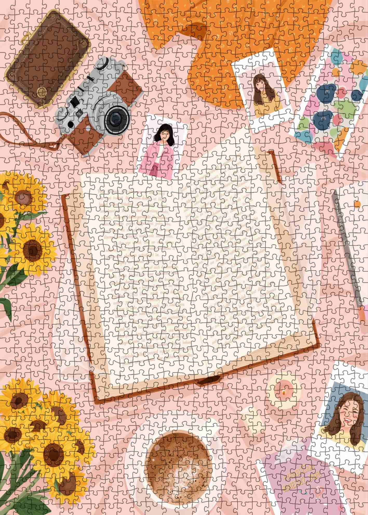 Warm Afternoon Journal Jigsaw Puzzle