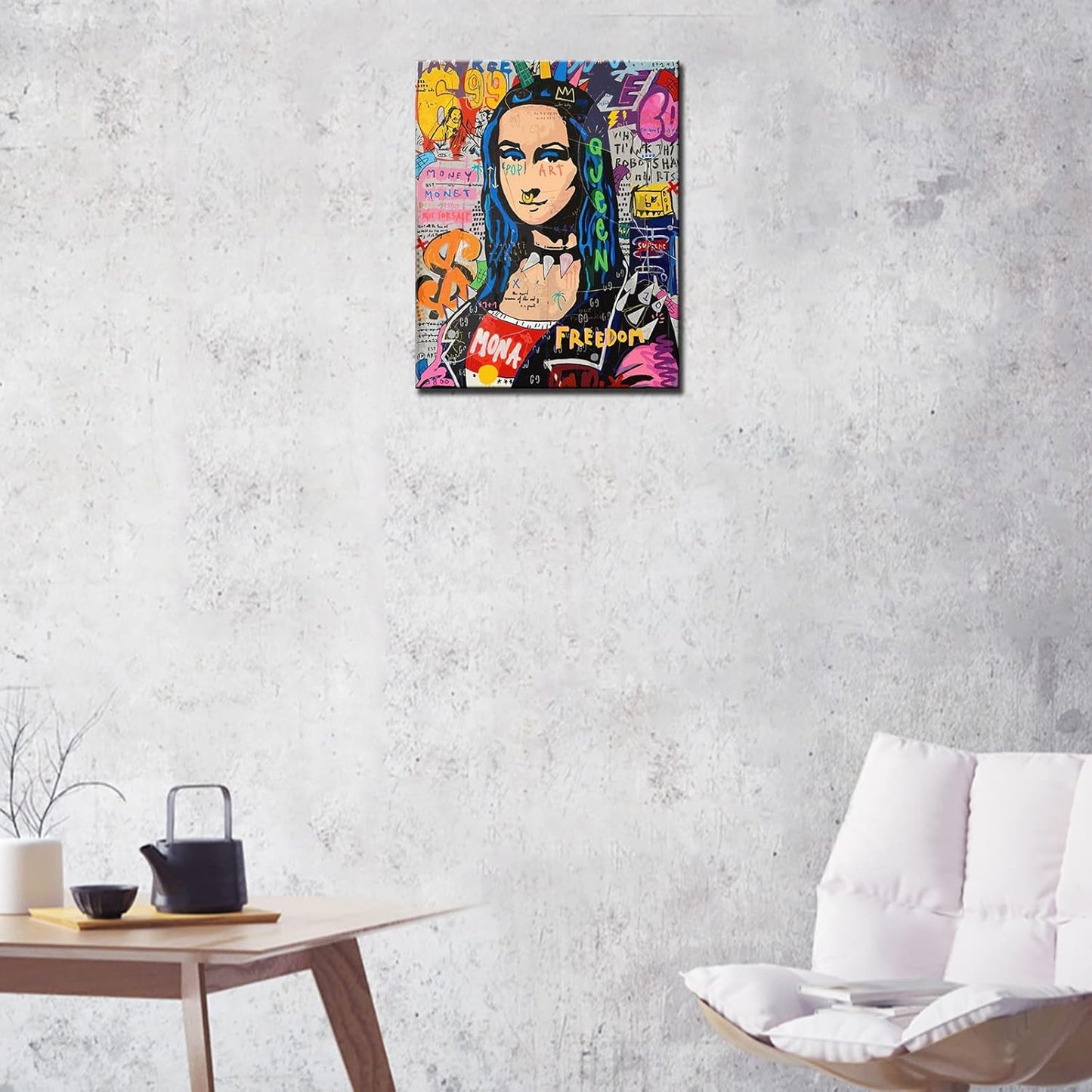 Abstract Mona Lisa Paint by Numbers - Tucocoo