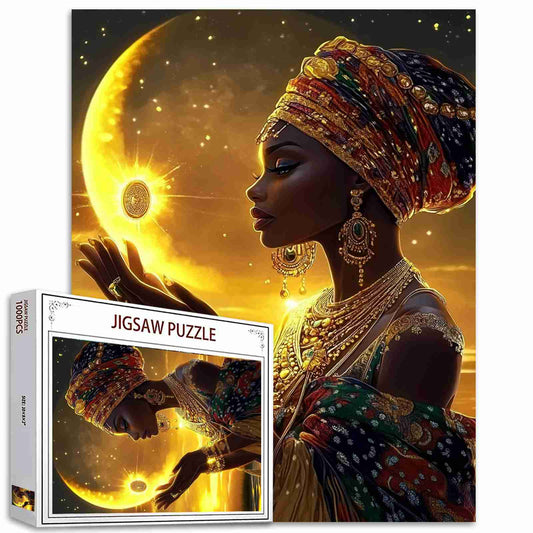 African Elegance Jigsaw Puzzles - Tucocoo