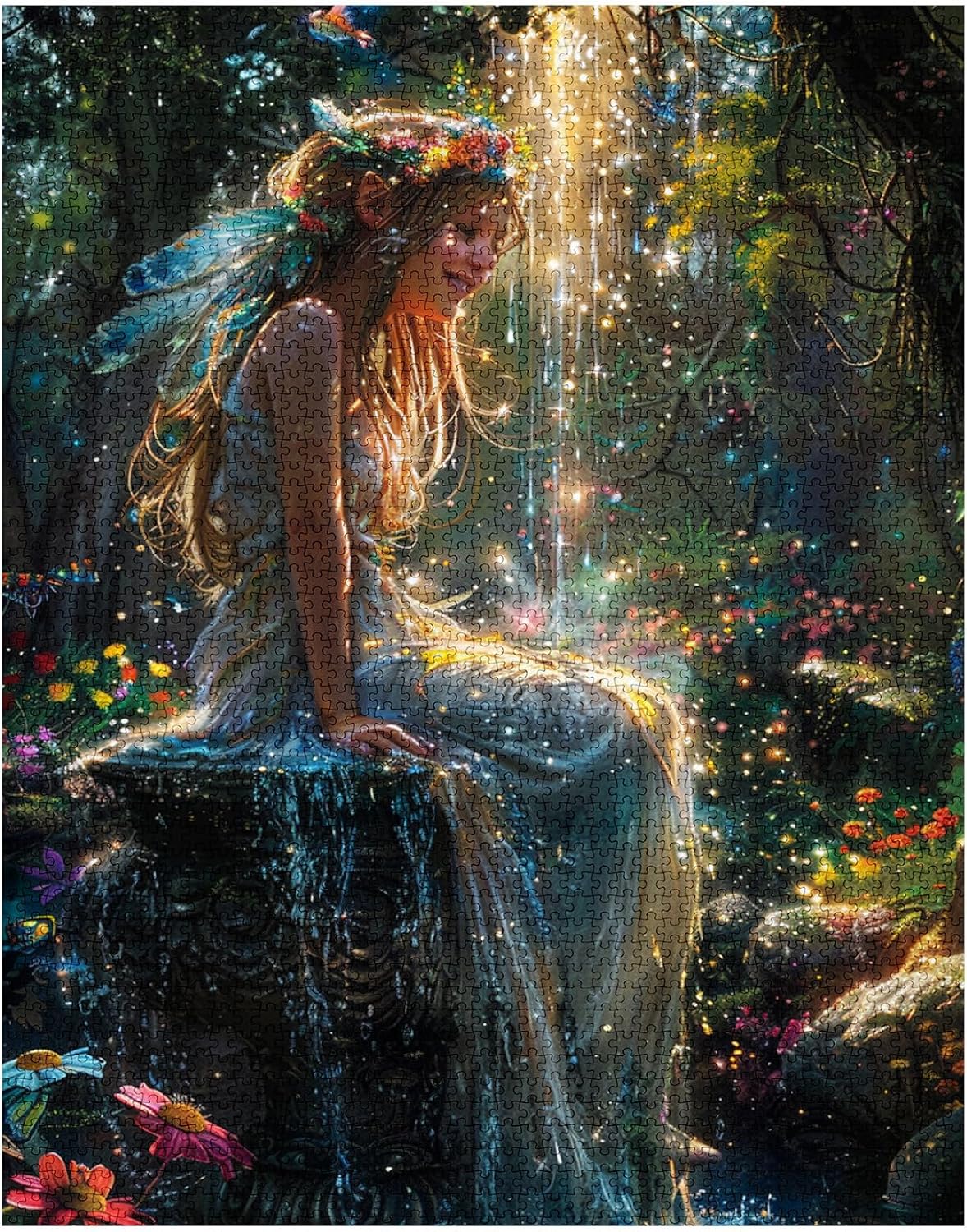 Angels in Forest Jigsaw Puzzles - Tucocoo