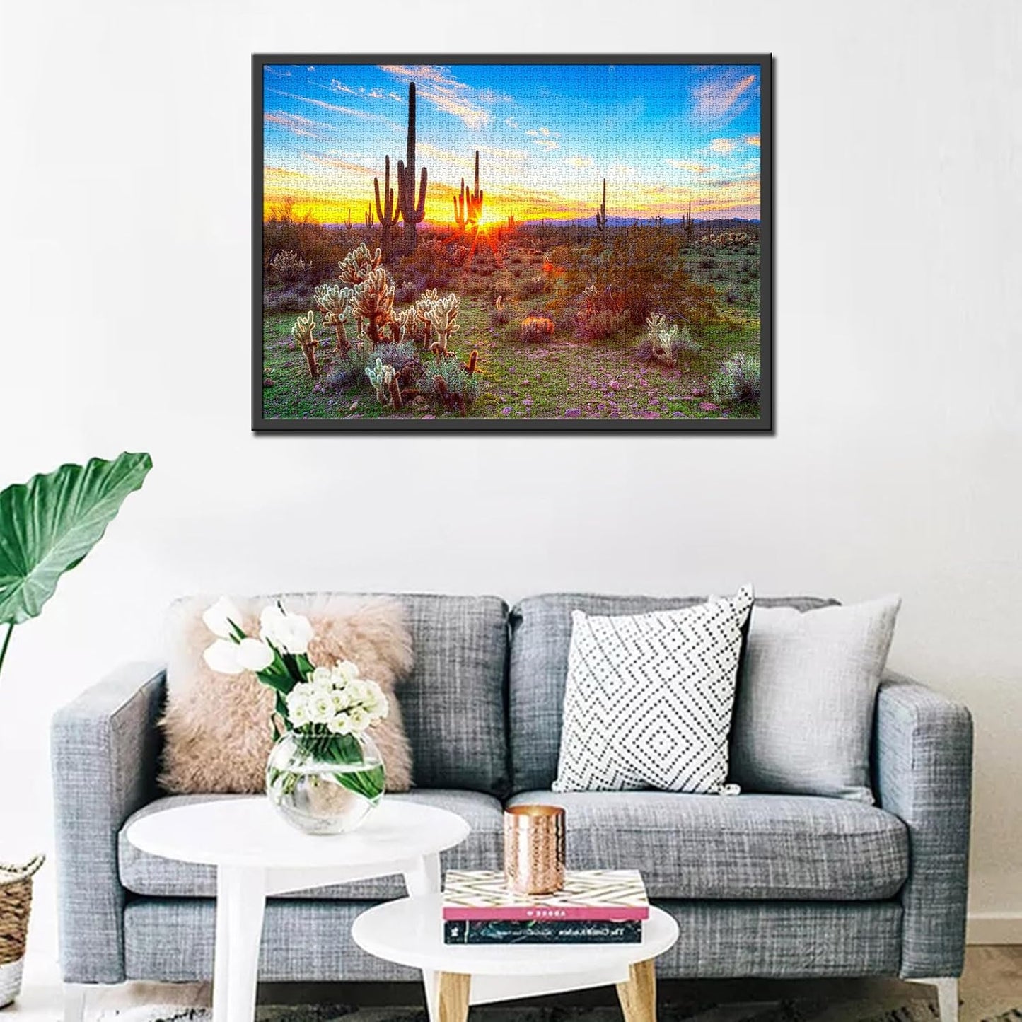 Arizona Desert Saguaro Cacti Jigsaw Puzzles - Tucocoo