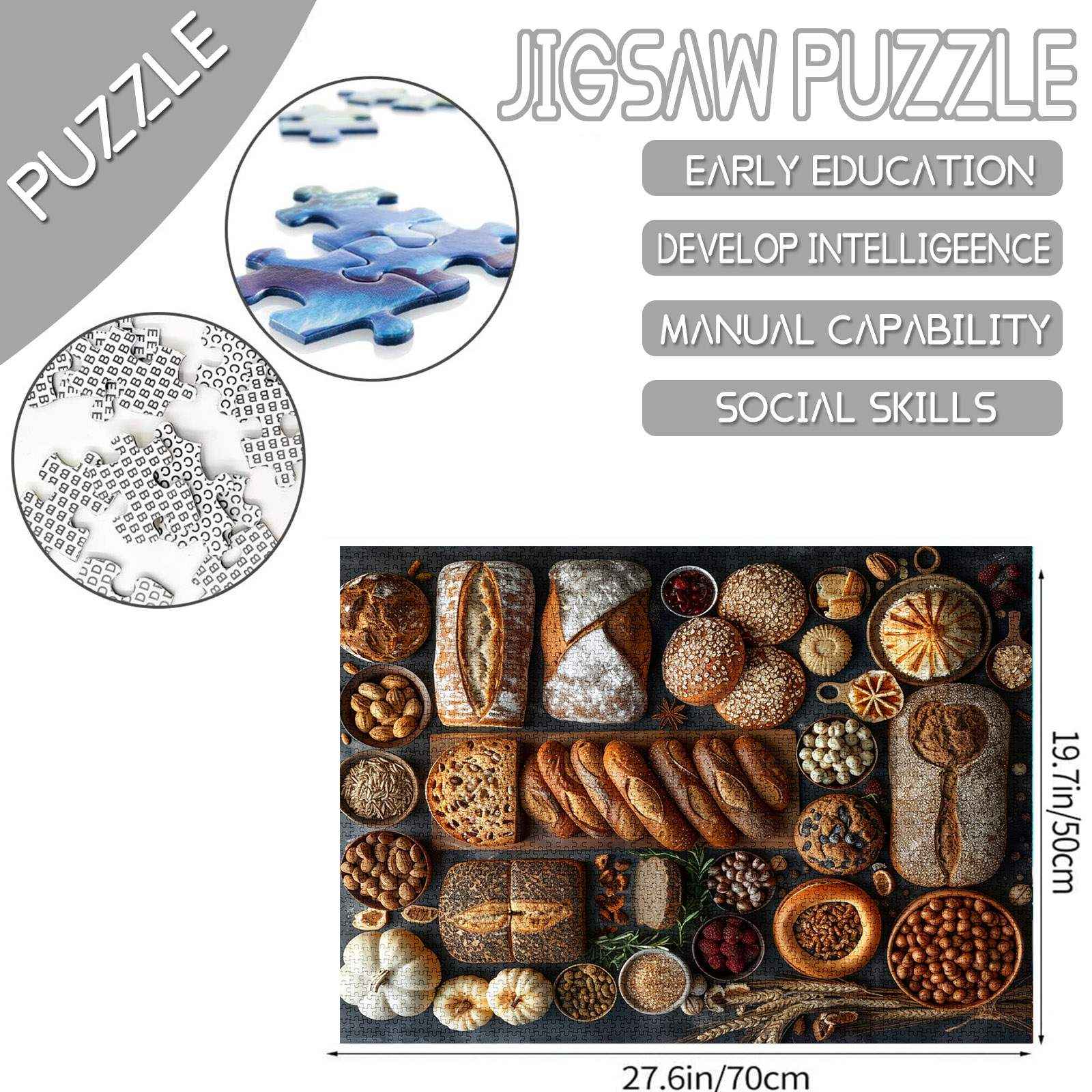 Artisan Breads and Bakery Jigsaw Puzzles - Tucocoo